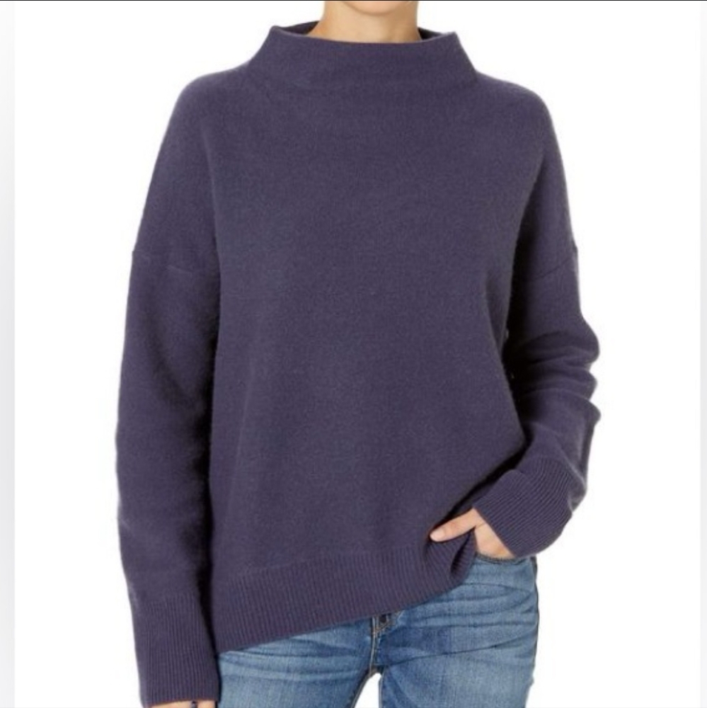 Vince Funnel Neck Cashmere Sweater